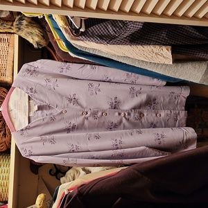 MAGGIE MCNAUGHTON LAVENDER BLOUSE